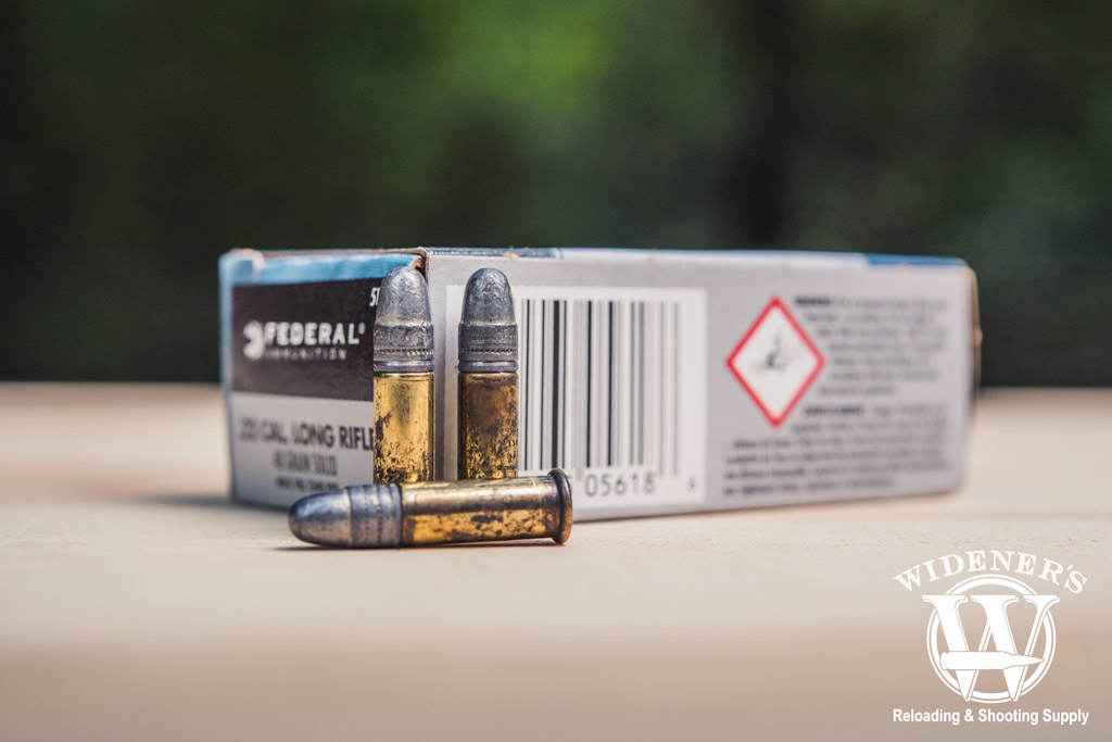 the .22 LR is one of the oldest rimfire cartridges still in use today photo of federal .22 LR ammo sitting outside