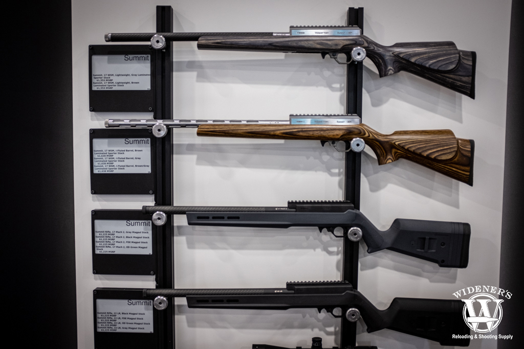 volquartsen summit 17 WSM rimfire rifle photo of the volquartsen summit 17 WSM rimfire rifle shot show 2020 report