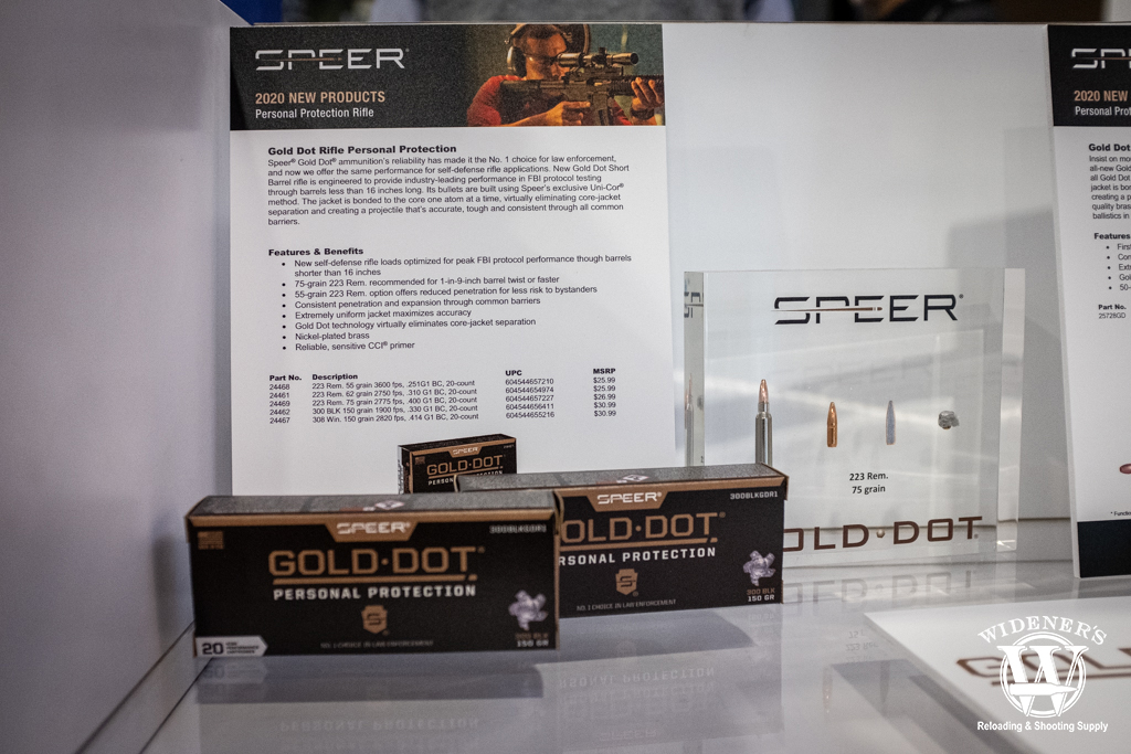 speer Gold Dot Rifle Personal Protection line ammo photop of speer Gold Dot Rifle Personal Protection line ammo