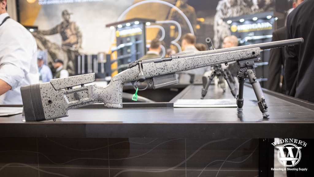 Bergara B-14 22LR rimfire rifle at shot show 2020 photo of the Bergara B-14 22LR rimfire rifle at shot show 2020