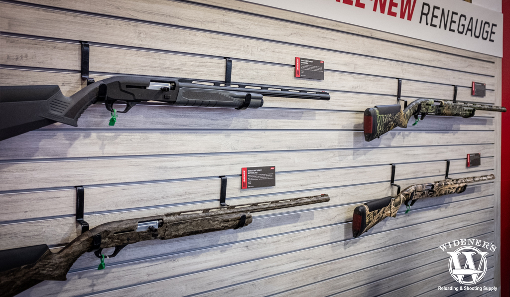 renegauge 12-gauge shotgun from savage on display at shot show 2020 the renegauge 12-gauge shotgun from savage on display at shot show 2020