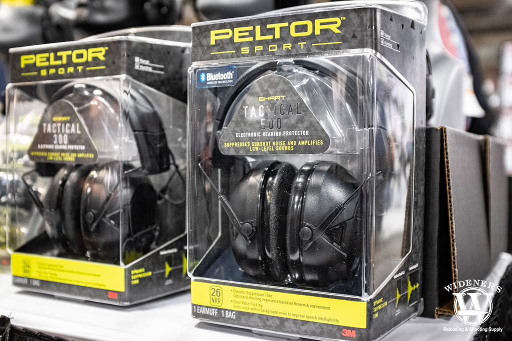 peltor sport tactical 500 ear muffs photo of the peltor sport tactical 500 ear muffs at shot show 2020