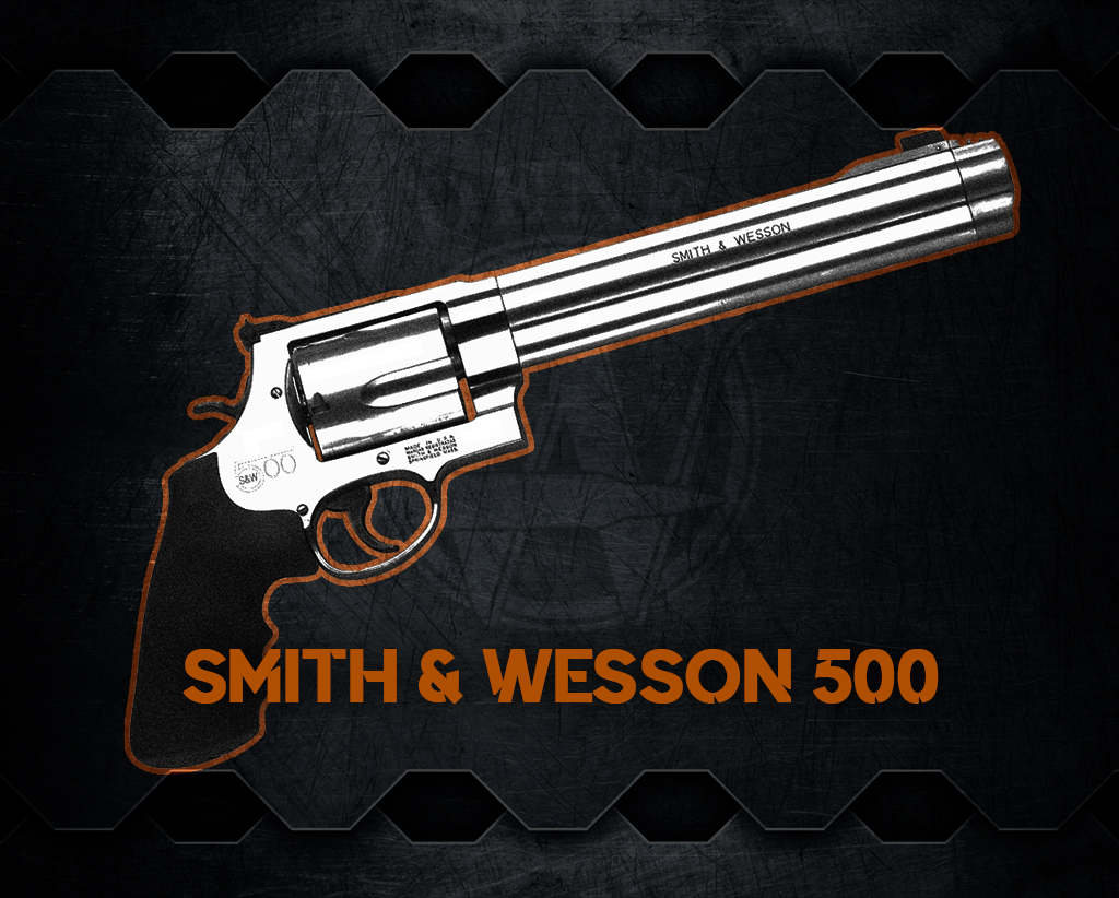 a photo of the Smith & Wesson 500 handgun