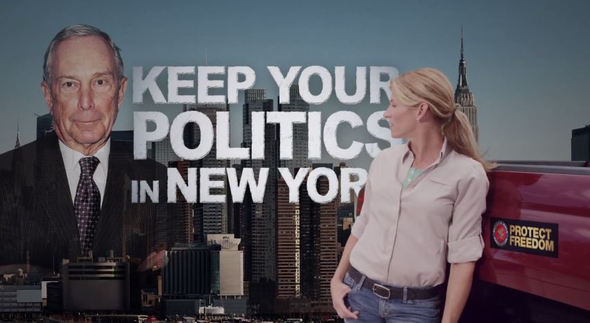 NRA Attack on Bloomberg NRA attack ad against bloomberg