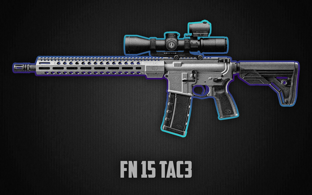 FN 15 TAC3 Rifle a photo of FN 15 TAC3 Rifle