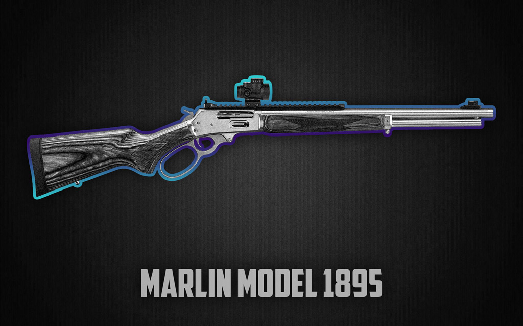 Marlin Model 1895 Rifle a photo of the Marlin Model 1895 Rifle
