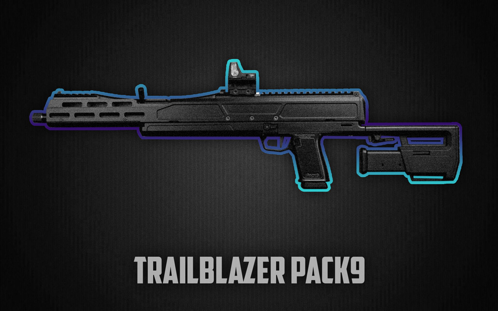 a photo of the ​​Trailblazer Pack9 shot show guns