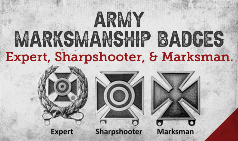 Army Marksmanship Badges