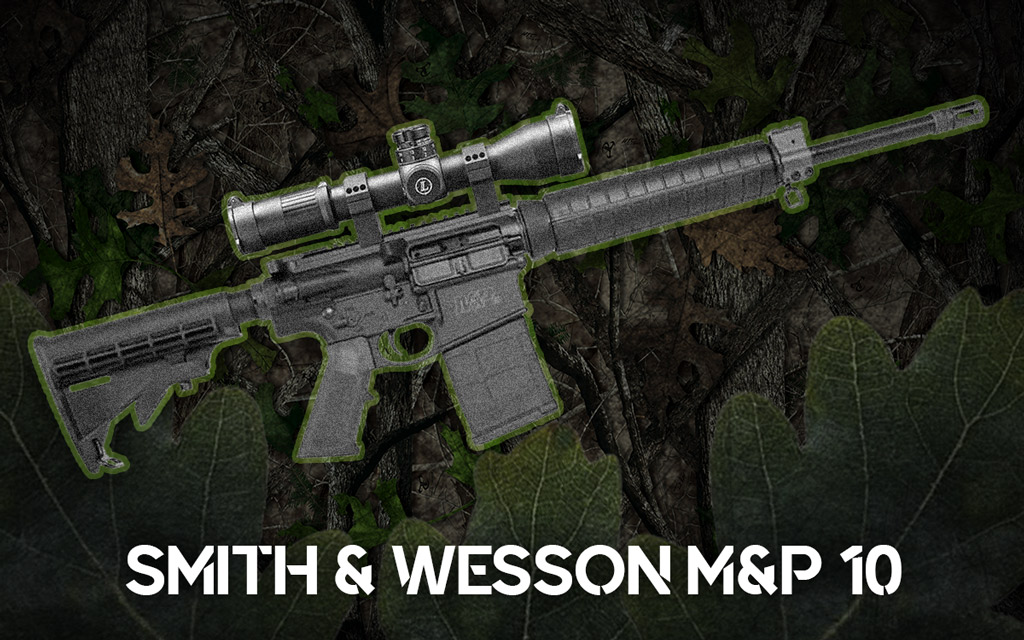 a photo of the Smith & Wesson M&P 10 Sport 308 hunting rifle