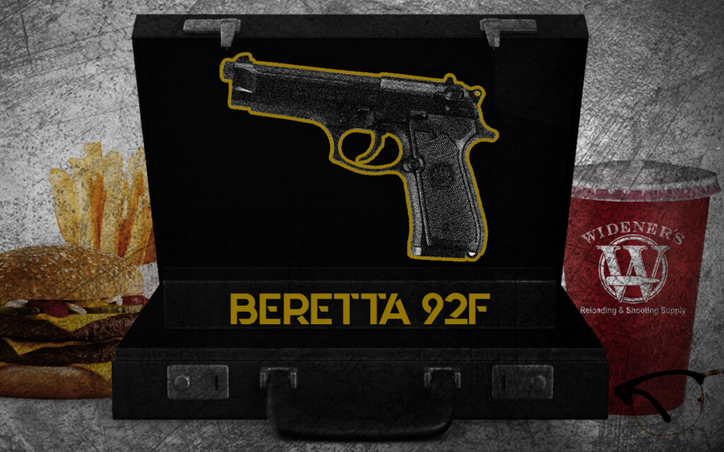 a photo of the beretta 92F handgun