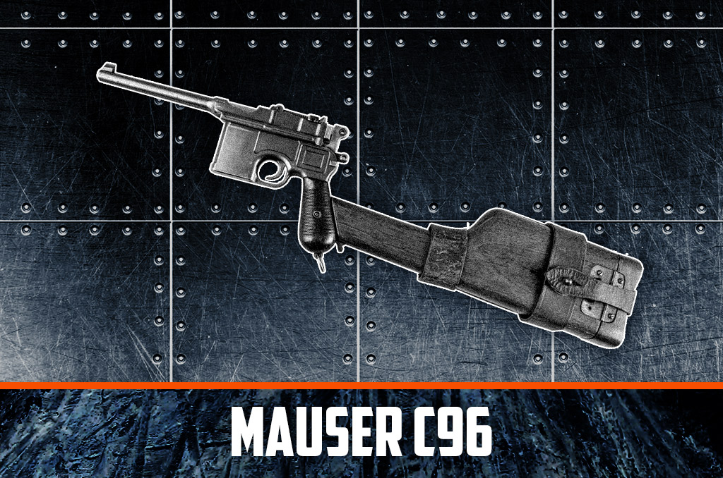 a Mauser C96 pistol a photo of a Mauser C96 pistol