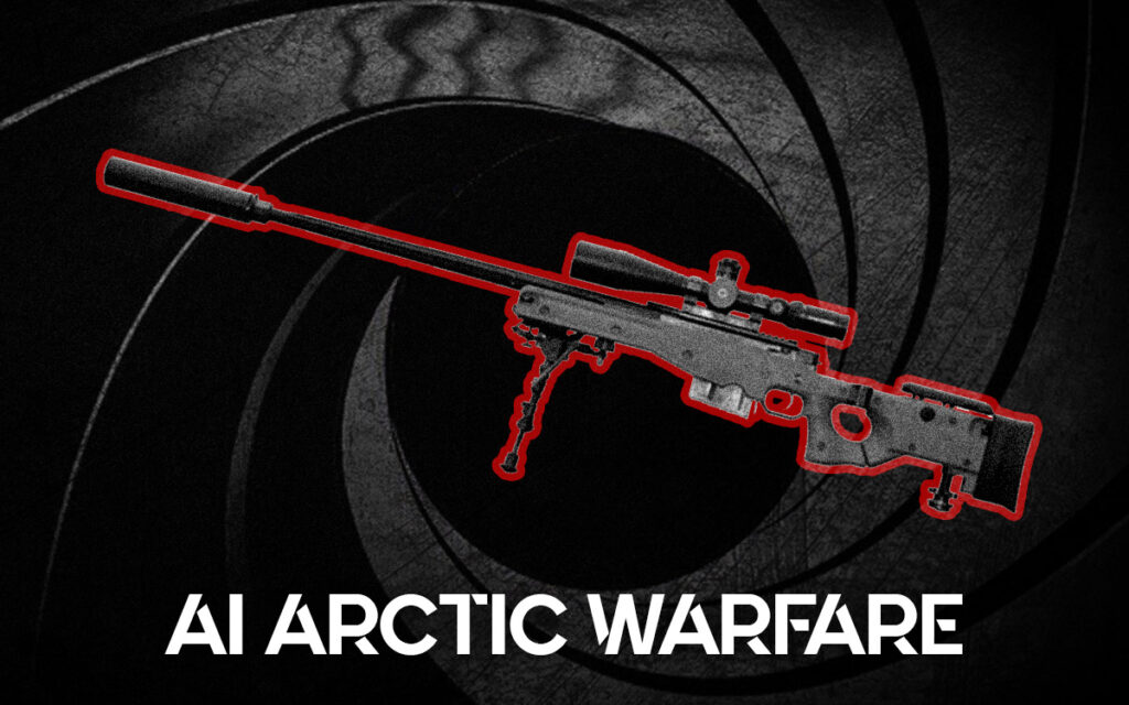 Accuracy International Arctic Warfare rifle a photo of a Accuracy International Arctic Warfare rifle