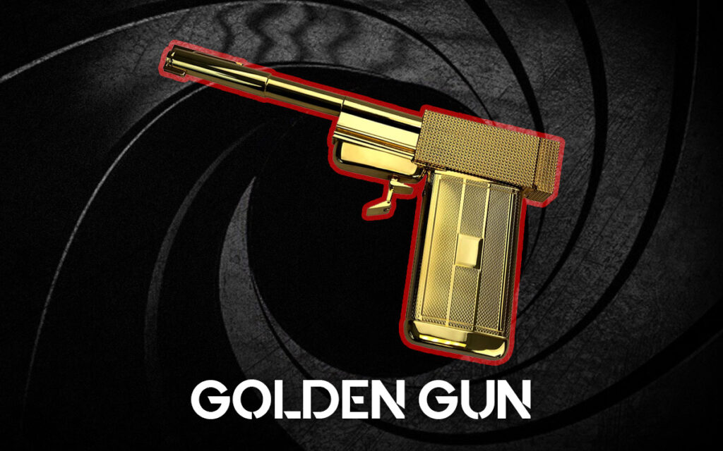 james bond Golden Gun a photo of the james bond Golden Gun