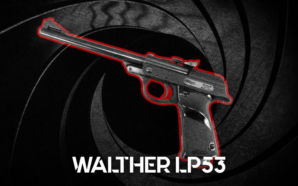 Walther LP53 a photo of a Walther LP53 james bond guns