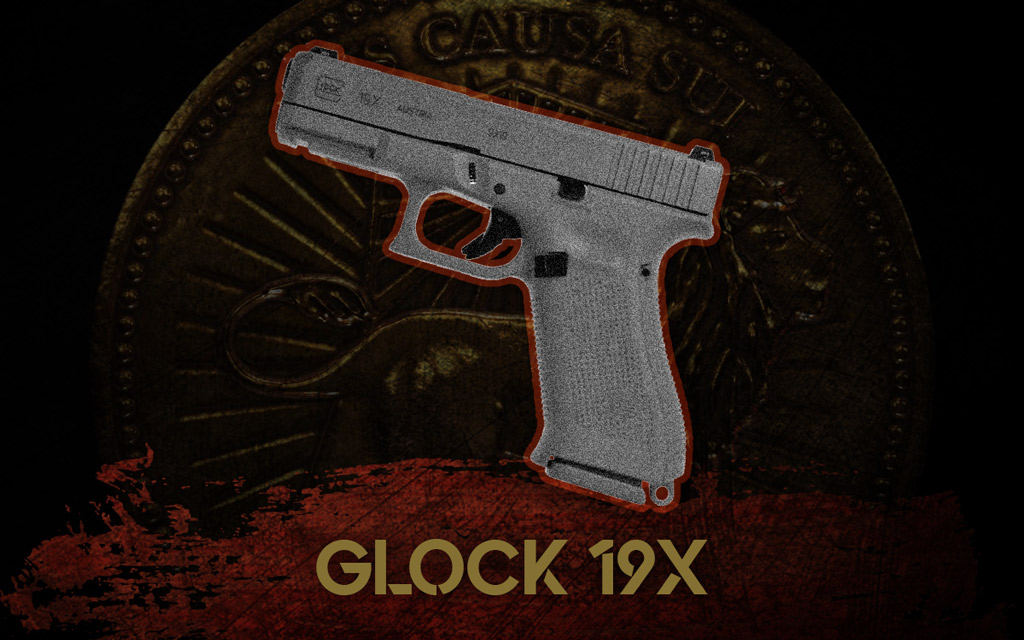 glock 19x semi automatic pistol a photo of the glock 19x semi automatic pistol