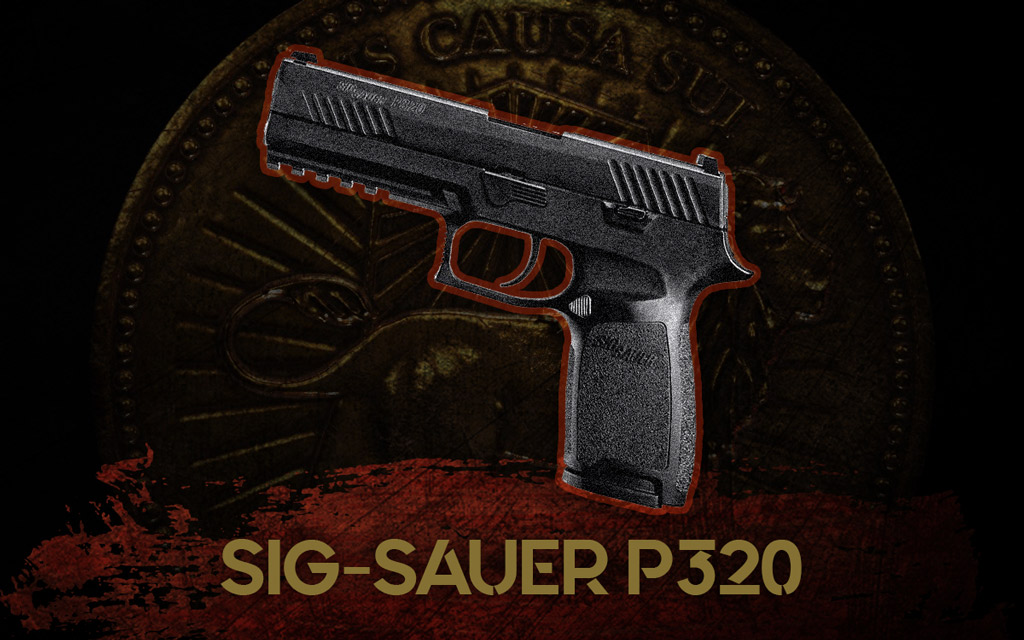 Sig-Sauer P320 Pistol guns of john wick a photo of Sig-Sauer P320 Pistol guns of john wick