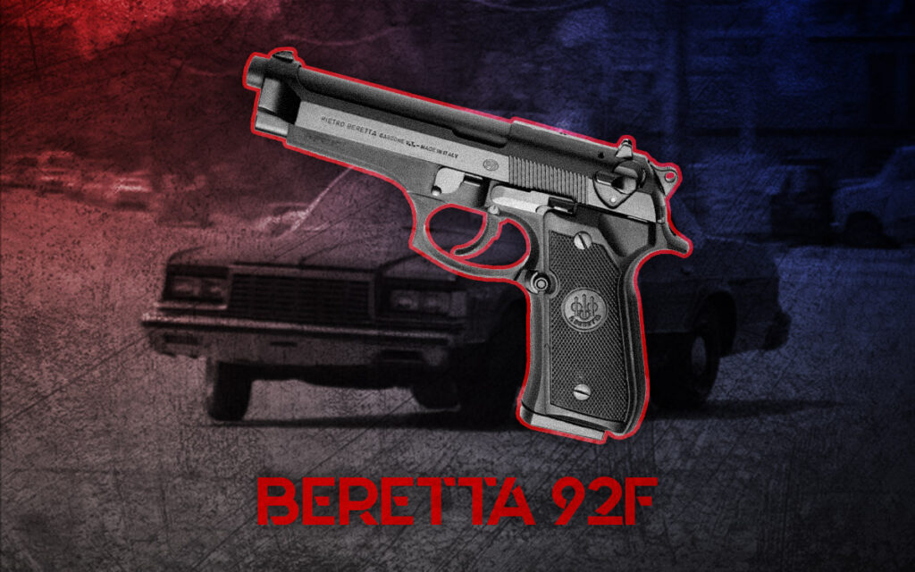 Beretta 92F a photo of the Beretta 92F lethal weapon guns