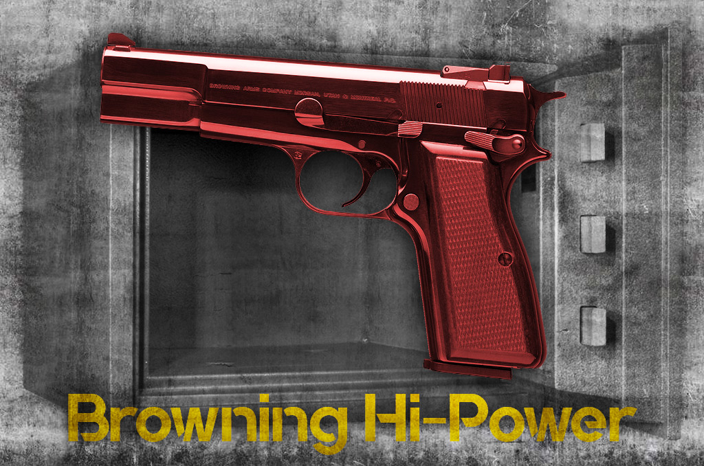 the Browning Hi-Power 9mm pistol is a most collectable pistol photo of the Browning Hi-Power 9mm pistol