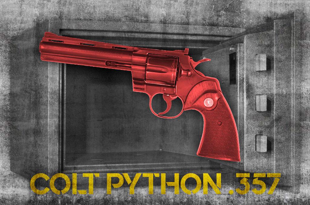 the colt python 357 revolver is one of the most collectable pistols a photo of the colt python 357 revolver most collectable pistols