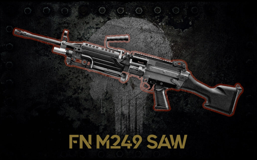 FN M249 SAW a photo of the FN M249 SAW
