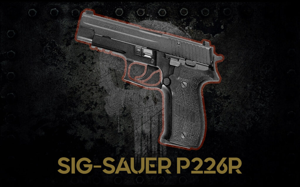 SIG-Sauer P226R a photo of the SIG-Sauer P226R