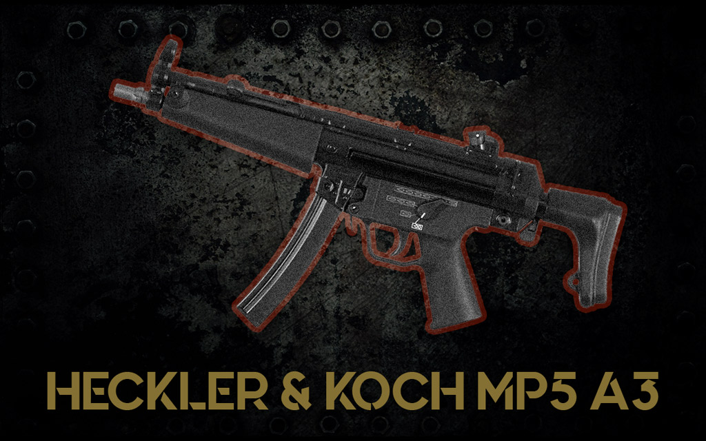 Heckler & Koch MP5 A3 a photo of a Heckler & Koch MP5 A3