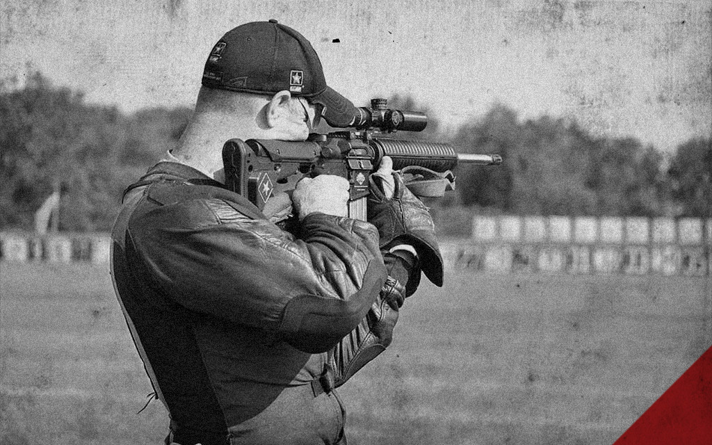 a photo of a man at a Civilian Marksmanship Program event