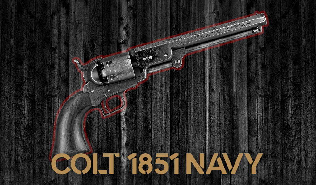 colt 1851 navy revolver from Outlaw Josey Wales a photo of a colt 1851 navy revolver used by Josey Wales