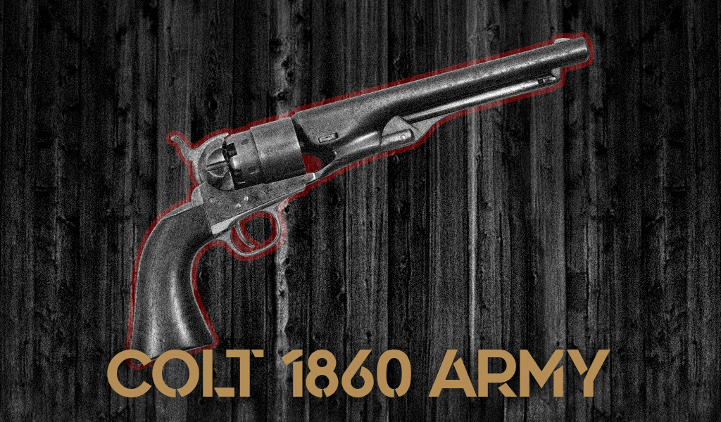 guns of the outlaw josie wales a photo of a colt 1860 army revolver guns of the outlaw josie wales