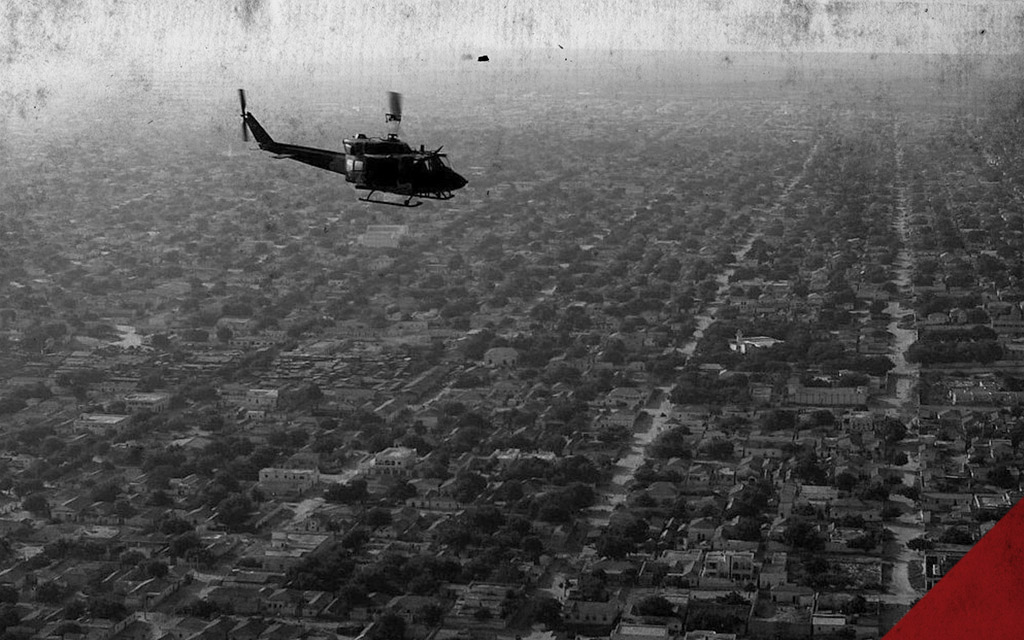 a photo of a US military helicopter