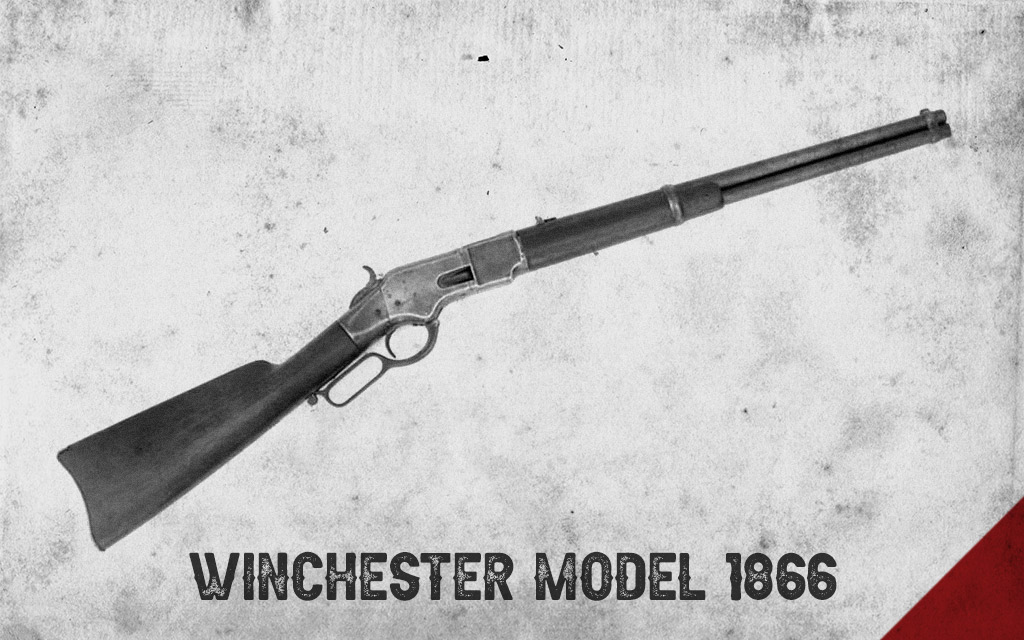 winchester model 1866 rifle a photo of the winchester model 1866 rifle