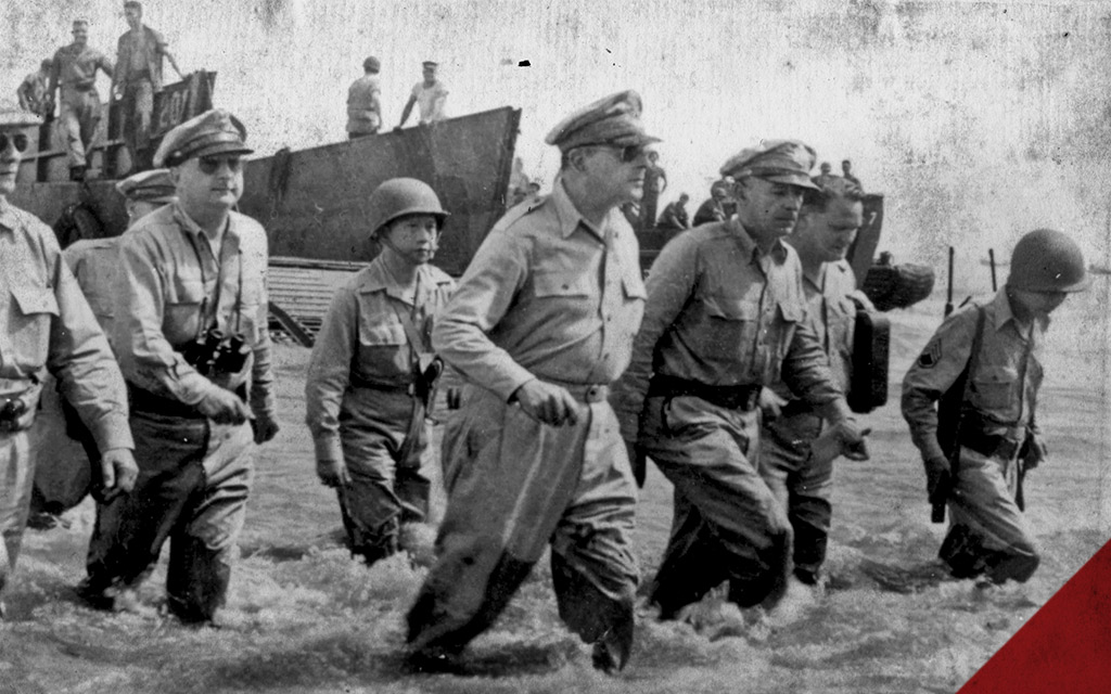 a photo of General Douglas MacArthur in the Philippines