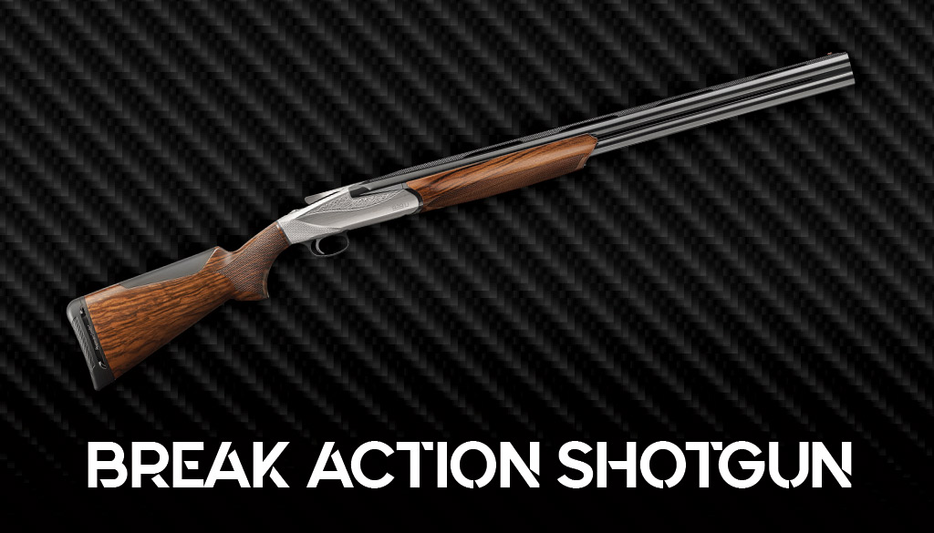 a photo of a break action shotgun