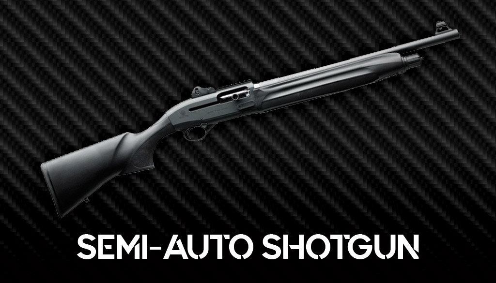 a photo of the beretta 1301 semi auto shotgun