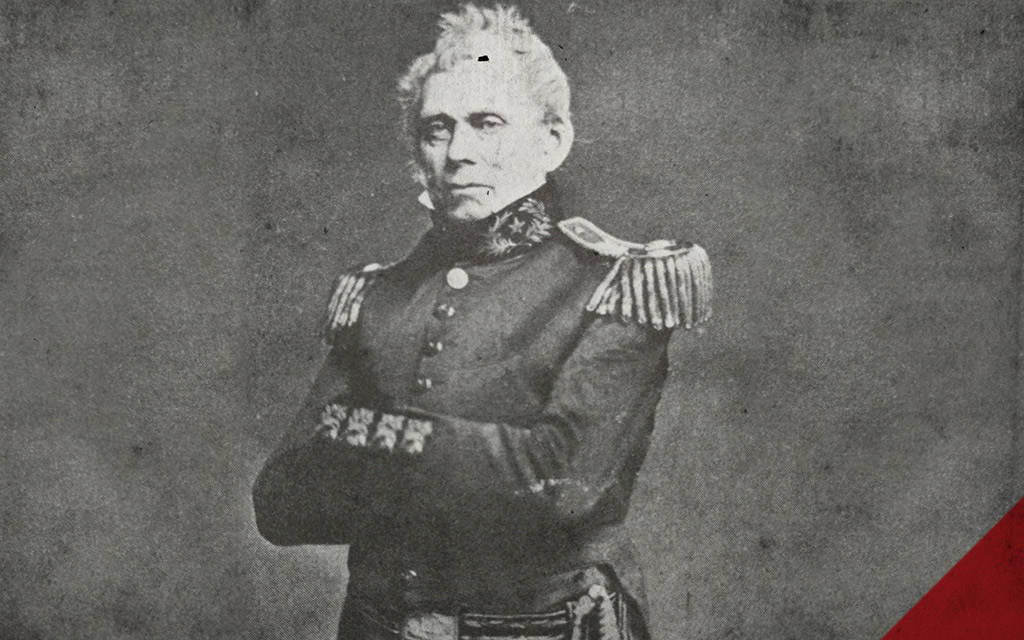 a historic photo of sylvanus thayer, father of the military academy