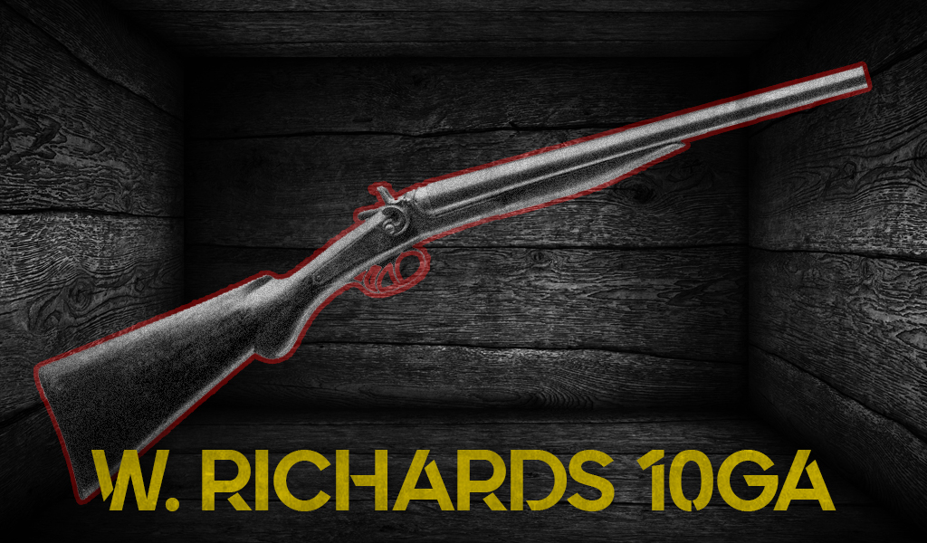 the w richards 10 gauge shotgun graphic of the w richards 10 gauge shotgun