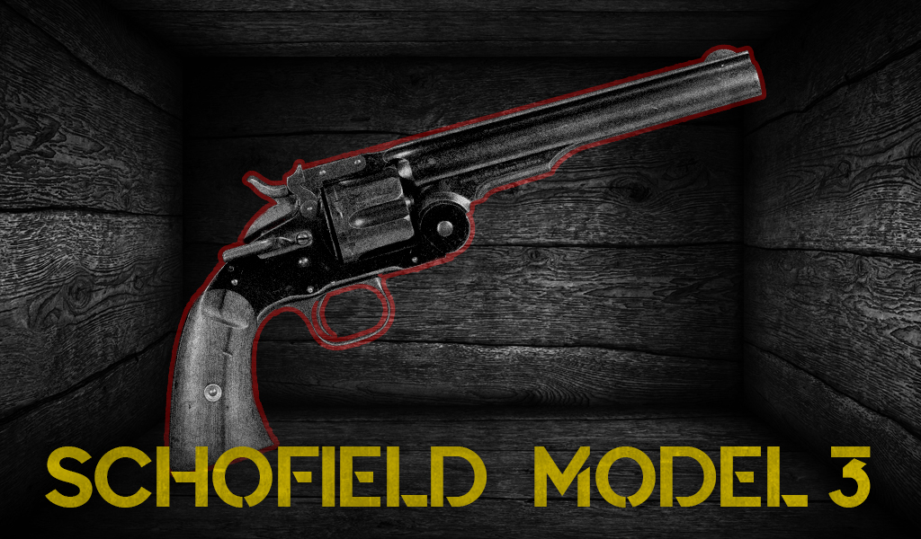 the Schofield Model 3 revolver graphic of the Schofield Model 3