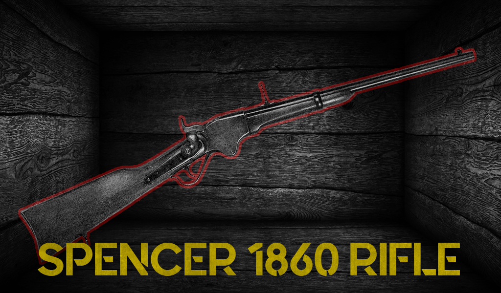 the Spencer 1860 rifle Graphic of the Spencer 1860 rifle