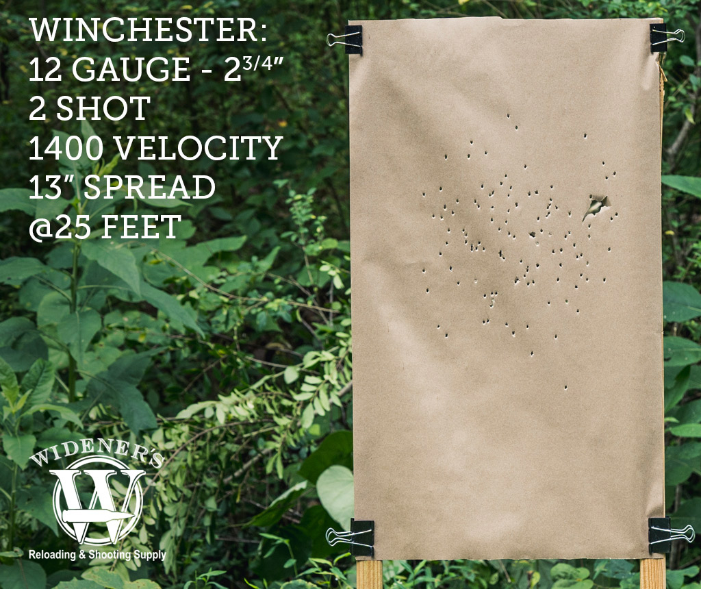 winchester 12 gauge 2 shot shotgun ammo photo of 12 gauge shotgun target shot by 2 shot ammo