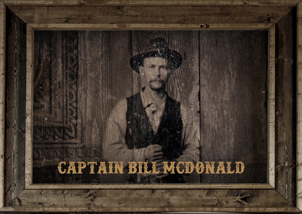 bill mcdonald of the texas rangers historical leader a photo of captain bill mcdonald of the texas rangers