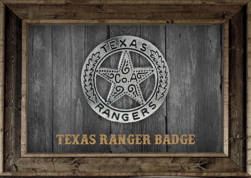 a sliver texas ranger badge a photo of the sliver texas ranger badge
