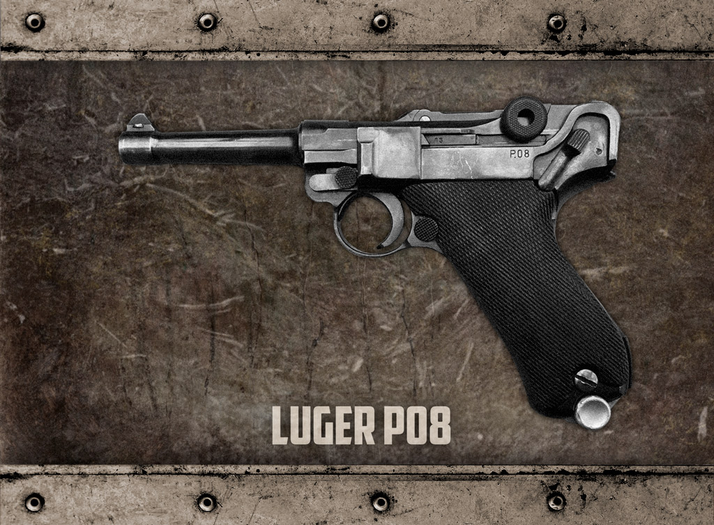 a photo of the luger p08 World War I Pistols