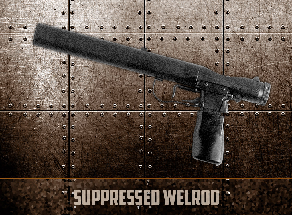 suppressed welrod pistol a photo of the suppressed welrod pistol
