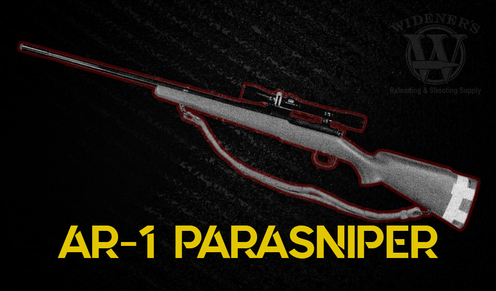 photo of armalite ar-1 parasniper rifle
