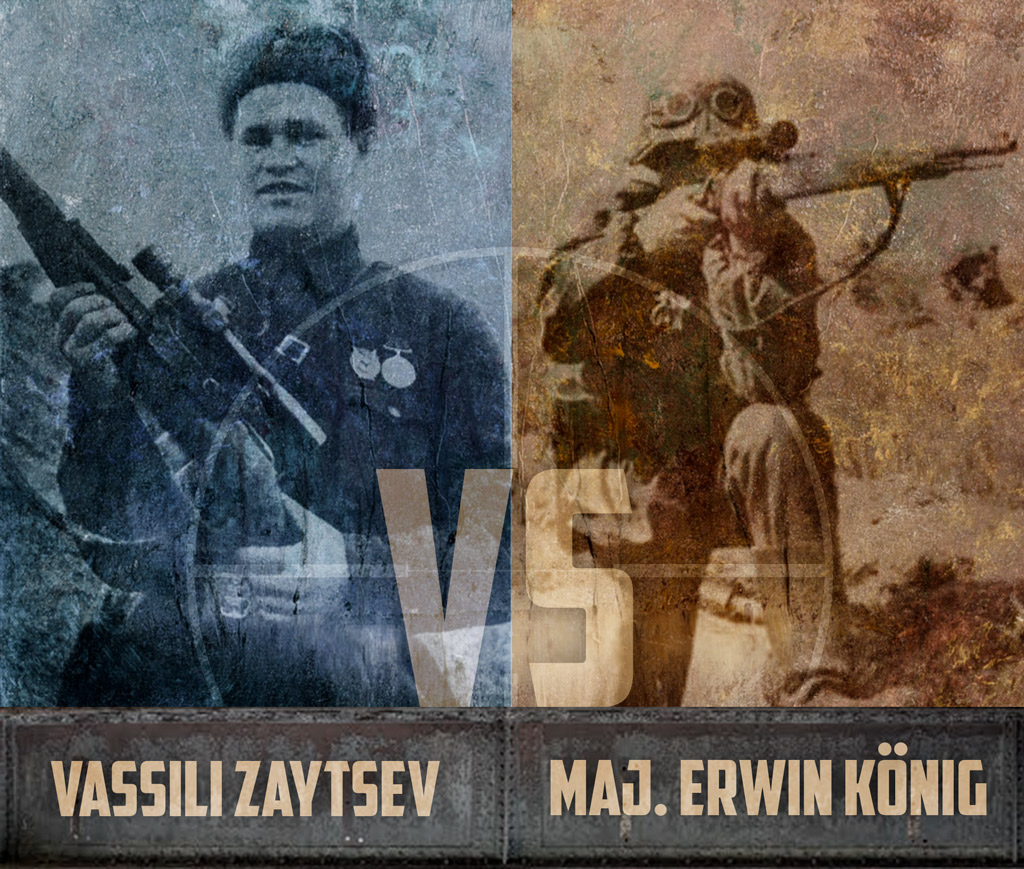History's Greatest Sniper Duels Vassili Zaytsev vs Major Erwin König A photo of History's Greatest Sniper Duels Vassili Zaytsev vs Major Erwin König