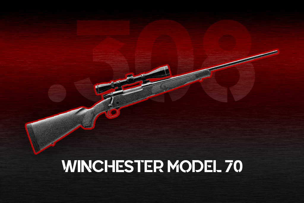 winchester model 70 bolt action rifle a photo of the winchester model 70 bolt action rifle