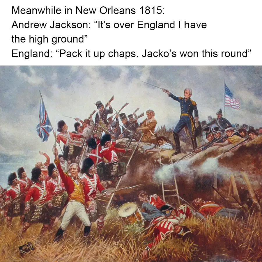 battle of new orleans meme a battle of new orleans meme