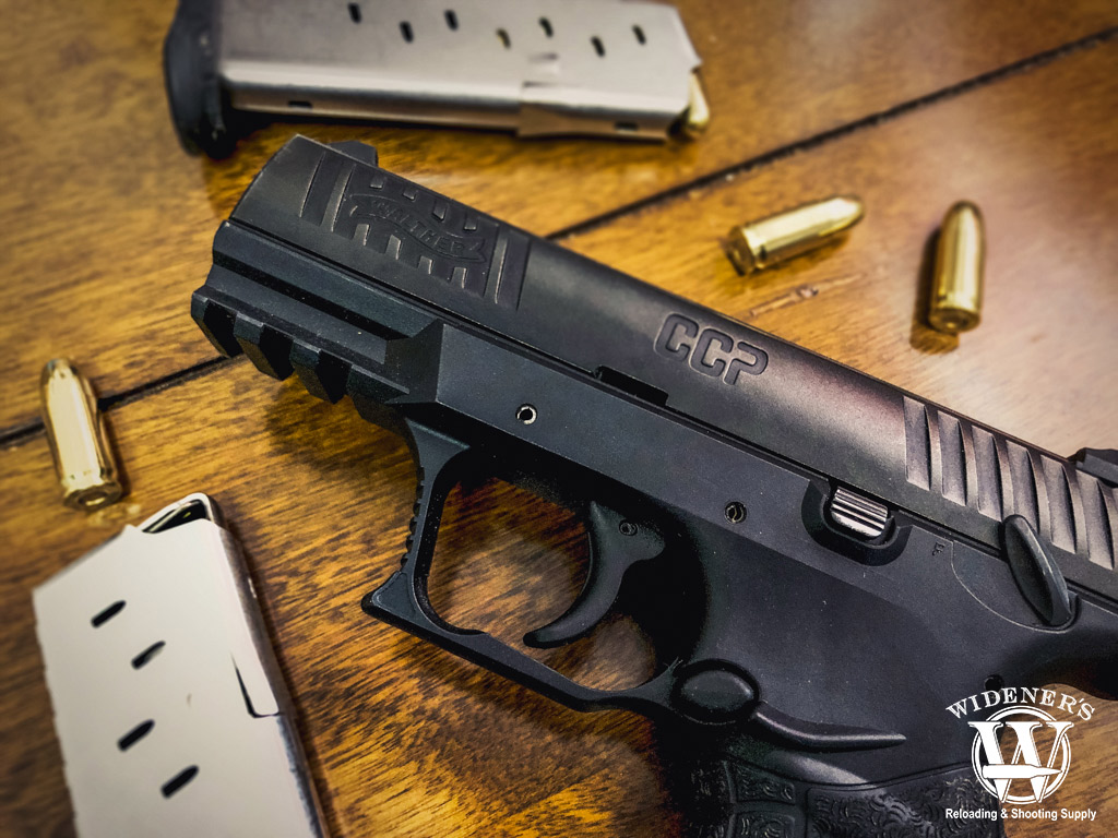 photo of the walther ccp 9mm pistol
